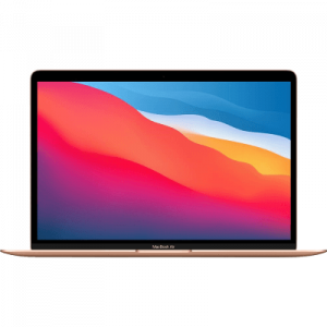 Apple MacBook Air 13" Retina/M1 chip nyolc magos CPU és GPU/16GB/512GB SSD/arany laptop