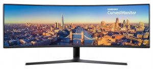 Samsung 49" LED 4K HDMI Display port 144Hz ívelt kijelzős monitor