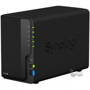 Synology NAS DS220+ (6GB) + 2 db Western Digital 1TB 2,5" SATA3 SA500 NAS Red